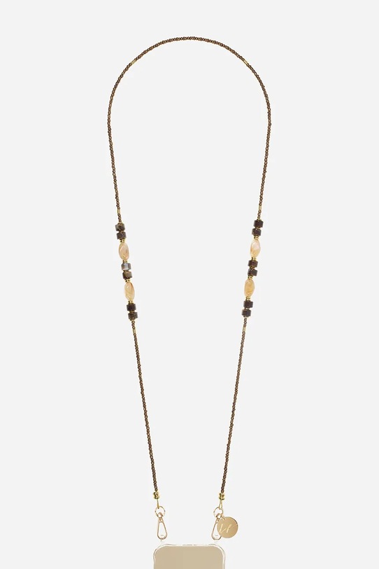 LaCoqueFrançaise telefonlánc 120 cm barna LE321984