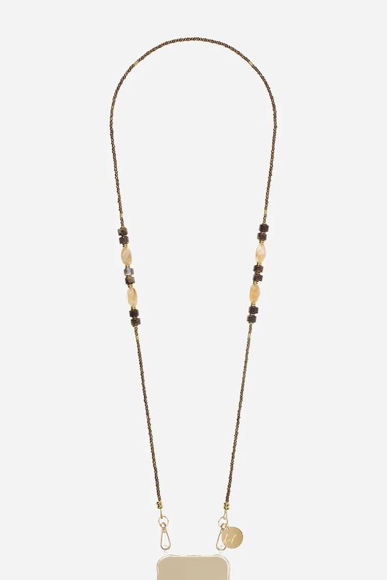 LaCoqueFrançaise telefonlánc 120 cm barna LE321984