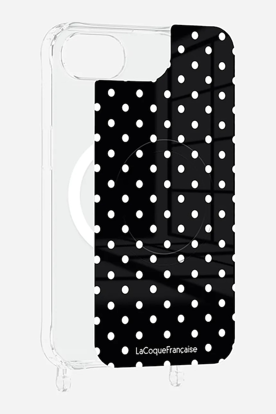 LaCoqueFrançaise magnetický kryt na puzdro Iphone 16/17 e čierna LE325369
