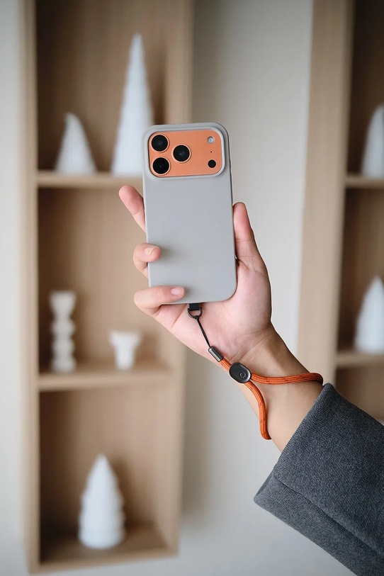 Lifestyle Orbitkey Pasek na nadgarstek do telefonu 23 x 2 x 1 cm EWS1.TER.111 pomarańczowy