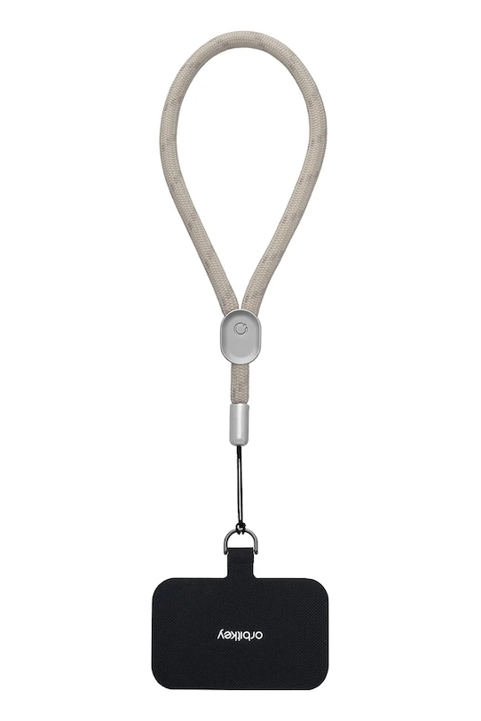 Orbitkey pasek na nadgarstek do telefonu 23 x 2 x 1 cm szary EWS1.STO.111