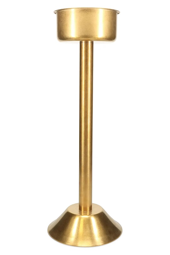 BonBistro stojak na chłodziarkę do wina Antique Gold Bar żółty 610422