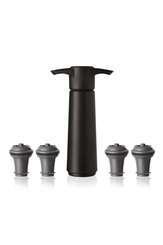 Vacu Vin pompka próżniowa i korek Wine Saver 8,5 x 22,3 x 4,9 cm 5-pack czarny 09824606.