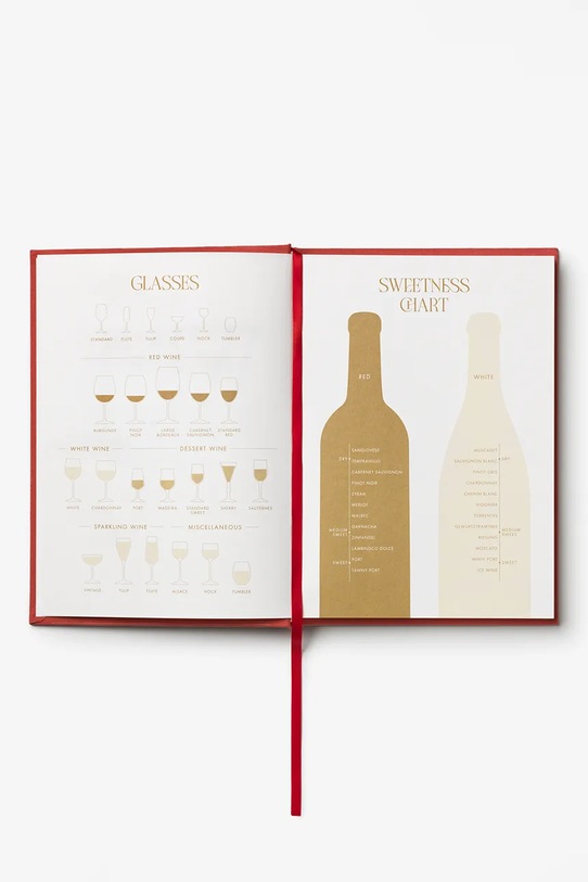 Kuchnia i bar Printworks dziennik degustacji win Wine Tasting Journal 25,5 x 17 cm PW00707 multicolor