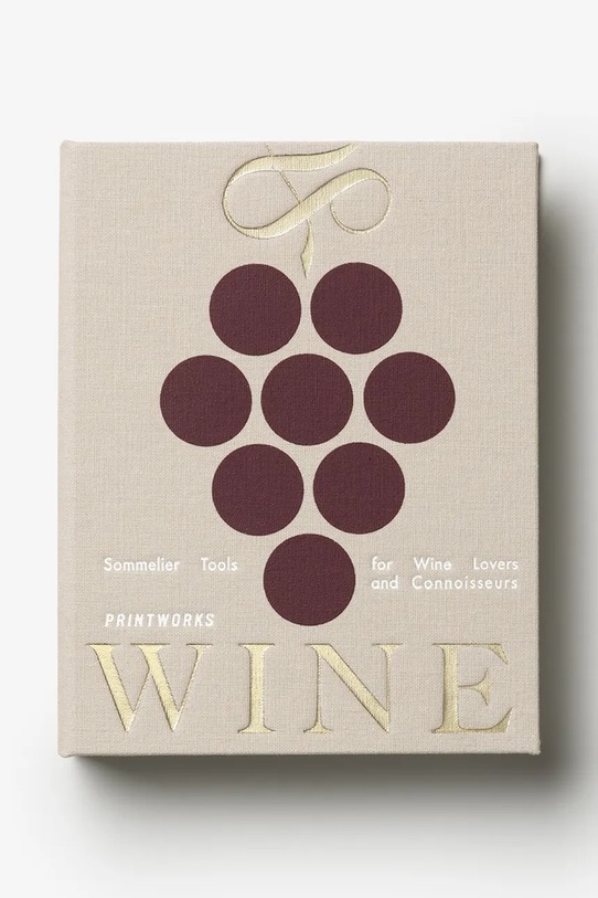 Printworks zestaw akcesoriów do wina The Essentials 15 x 19 x3,5 cm 4 elementy multicolor PW00754