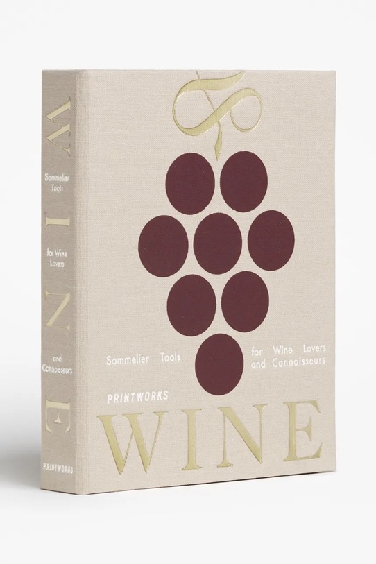 Printworks zestaw akcesoriów do wina The Essentials 15 x 19 x3,5 cm 4 elementy multicolor PW00754