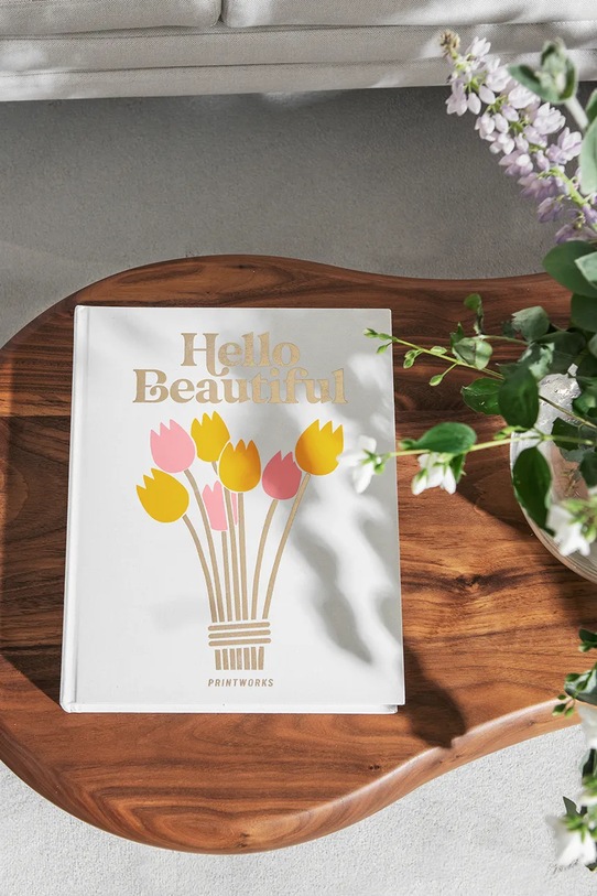 Printworks album na zdjęcia Hello Beautiful 33 x 27 cm szary PW00516