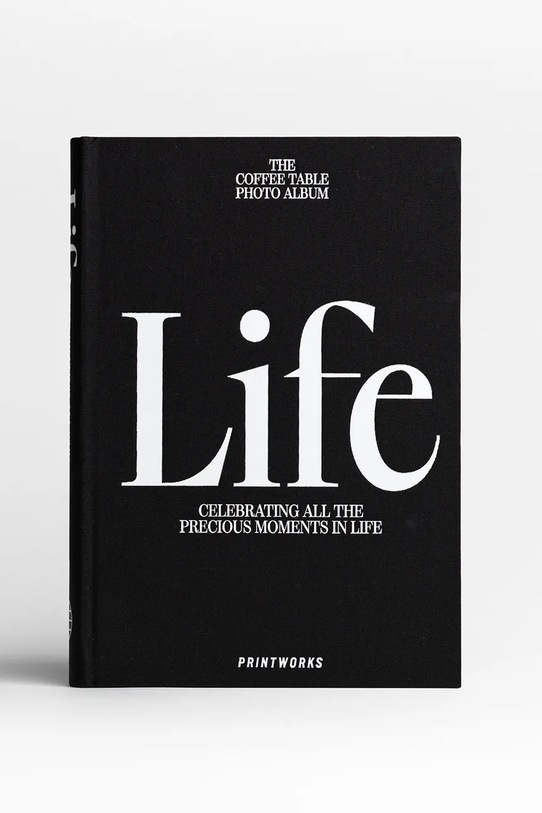 Printworks fotoksiążka Photo Book 28 x 19,5 x 3,5 cm czarny PW00632