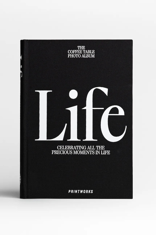Printworks fotoksiążka Photo Book 28 x 19,5 x 3,5 cm czarny PW00632
