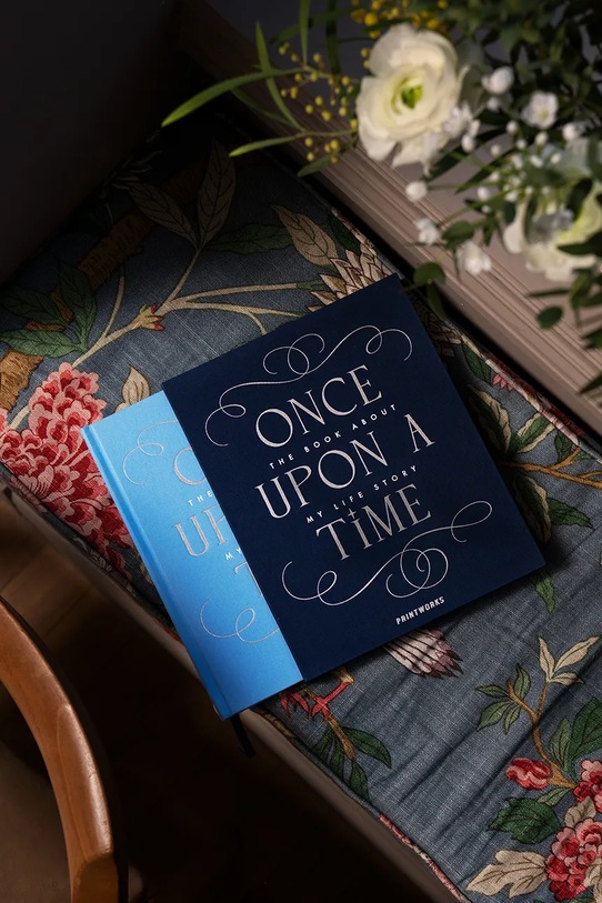 Printworks księga życia Once Upon a Time 18,8 x 23,6 cm PW00665 granatowy