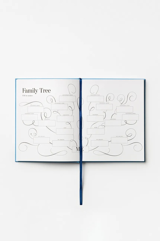 Printworks księga życia Once Upon a Time 18,8 x 23,6 cm granatowy PW00665