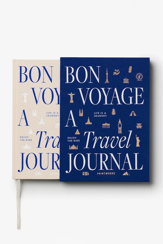 Ημερολόγιο ταξιδιού Printworks Bon Voyage 25 × 18 × 2 cm PW00706 πολύχρωμο AA00