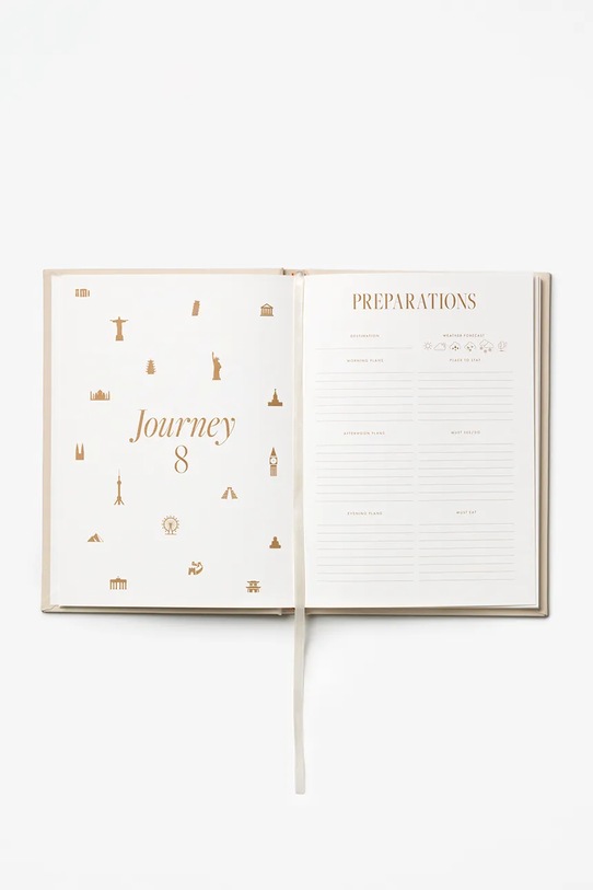 Printworks dziennik podróży Bon Voyage 25 × 18 × 2 cm multicolor PW00706