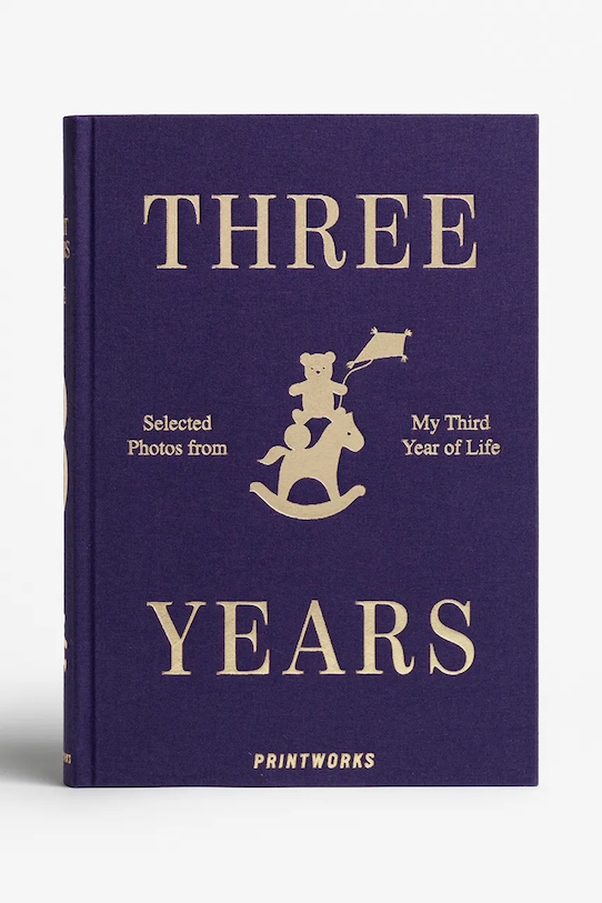 Σετ άλμπουμ για φωτογραφίες Printworks My First 3 Years 29 x 22 x 11,5 cm 3-pack πολύχρωμο PW00770