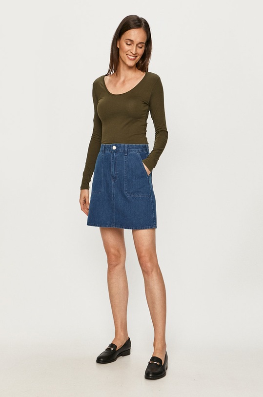 Jacqueline de Yong - Longsleeve 15211082 verde AA00