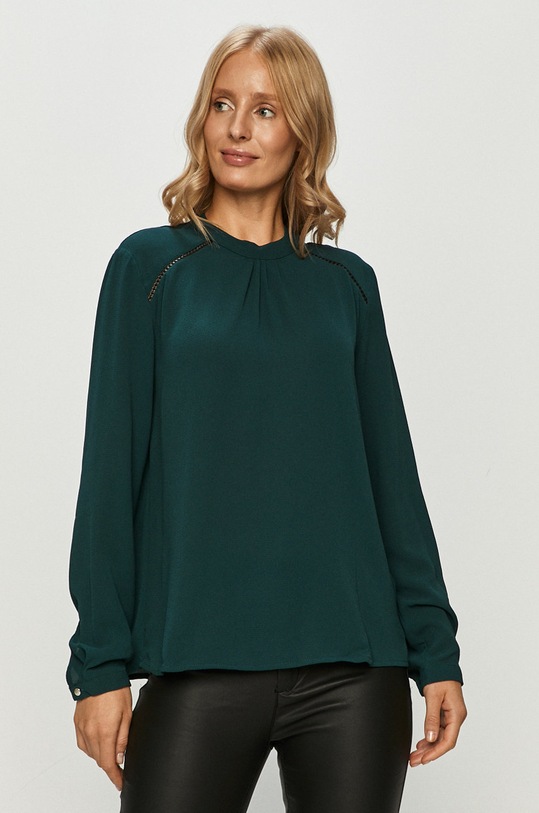 Only - Bluza uni verde 15170784