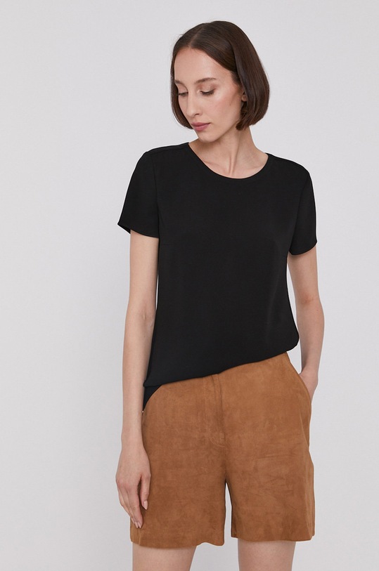 BOSS T-shirt 50291057.NOS casual czarny 50291057.NOS