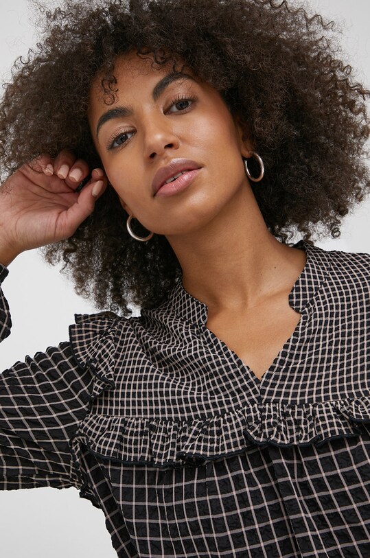 JDY Bluza črna 15247351.Black