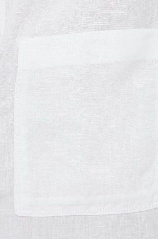 Marc O'Polo koszula lniana M03130542427 biały