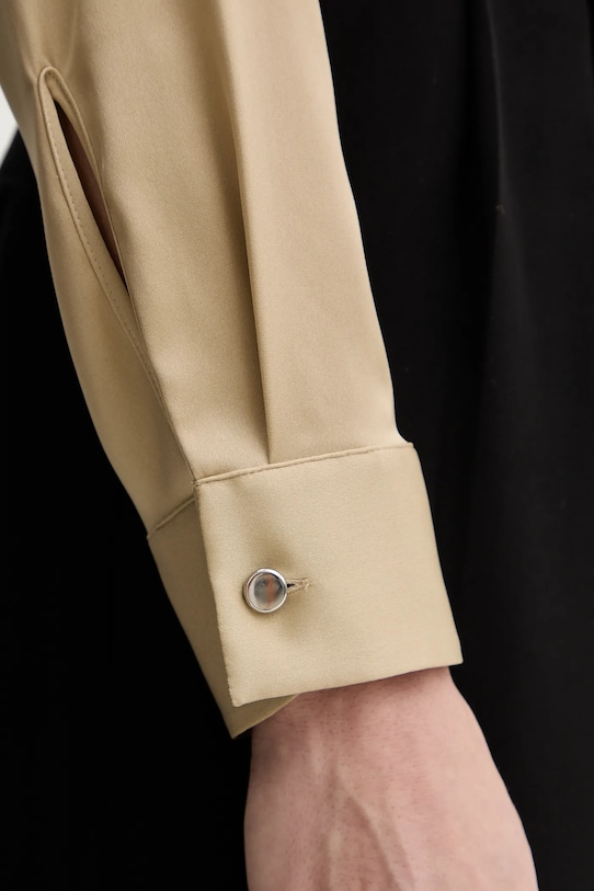 BOSS cămașă din mătase Banorah 50538481