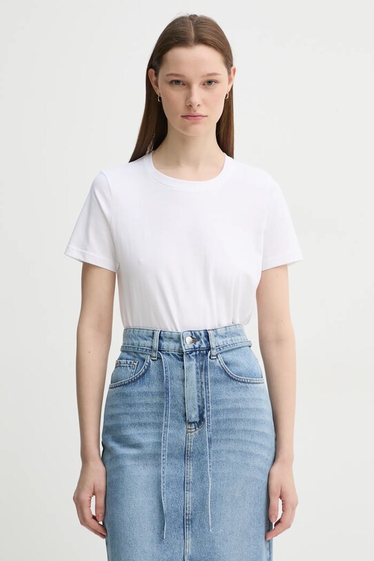 2NDDAY tricou din bumbac Frosty alb 2000243315