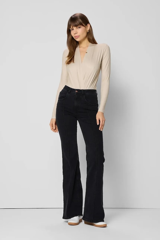 Одяг BIZUU боді жіноче LOMMA LOMMA.BEZOWY бежевий