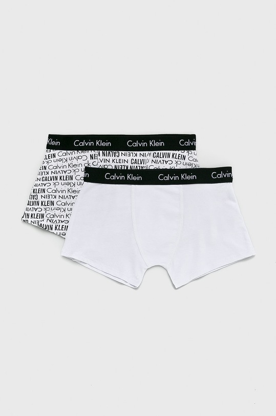 Calvin Klein Underwear - Boxeri copii 104-176 cm (2-pack) uni alb B70B792003