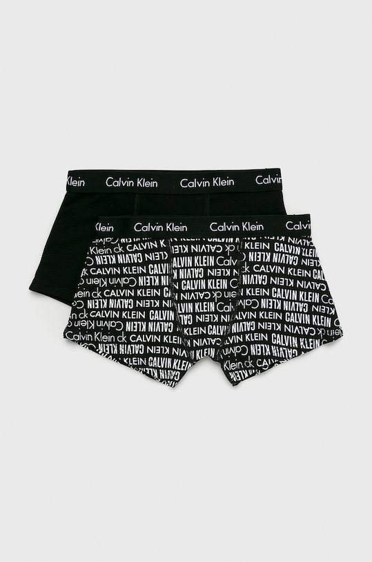 Calvin Klein Underwear - Dětské boxerky 104-176 cm (2-pack) hladký černá B70B792003