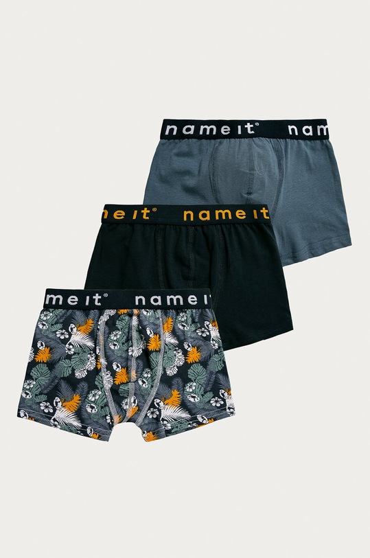Name it - Bokserki dziecięce (3-pack) wzorzyste niebieski 13182681