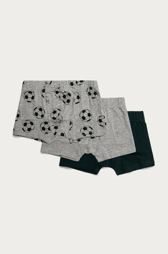 Dětské boxerky Name it přiléhavé boxerky šedá 13177799