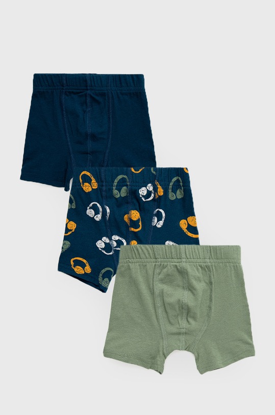 Otroške boksarice Name it Vzorčasti mornarsko modra 13199493.HedgeGreen