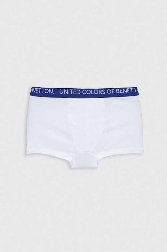 United Colors of Benetton bokserki dziecięce 2-pack 3OP80X189.G.CONTIN.PPYX biały AA00