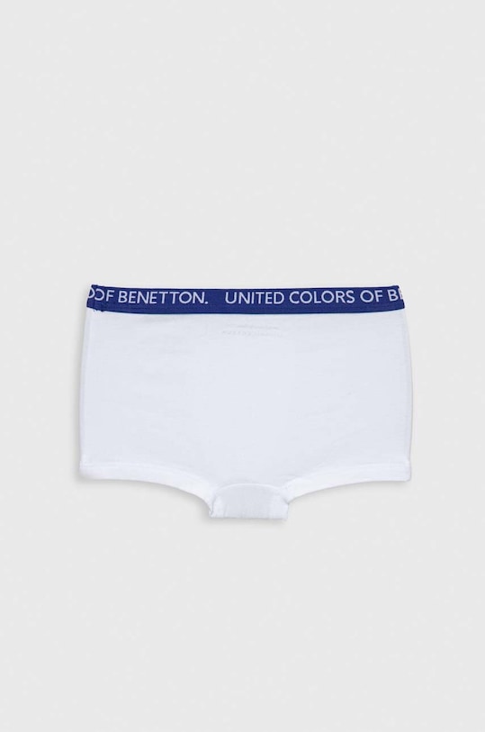 Chłopiec United Colors of Benetton bokserki dziecięce 2-pack 3OP80X189.G.CONTIN.PPYX biały