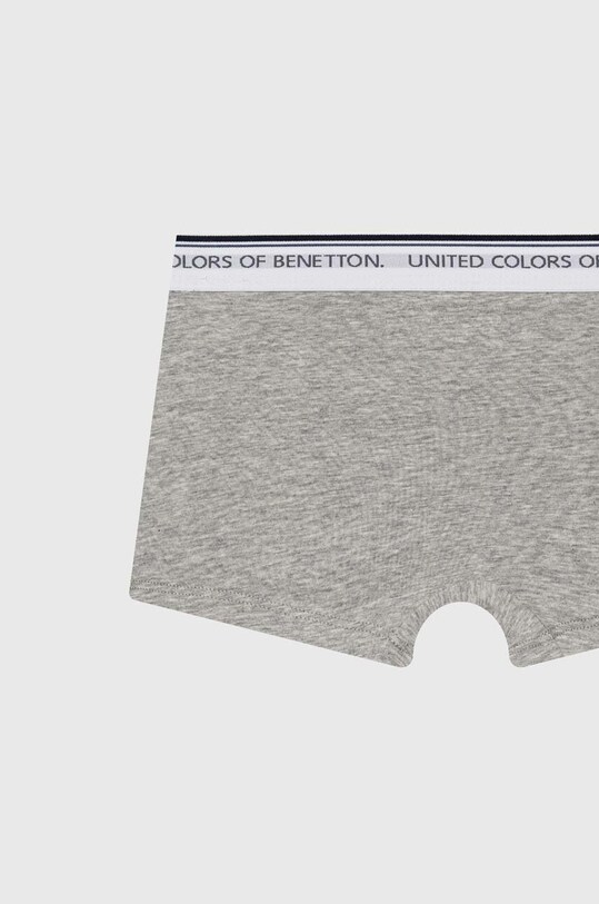 Дитячі боксери United Colors of Benetton 2-pack сірий 3OP80X230.G.NOS