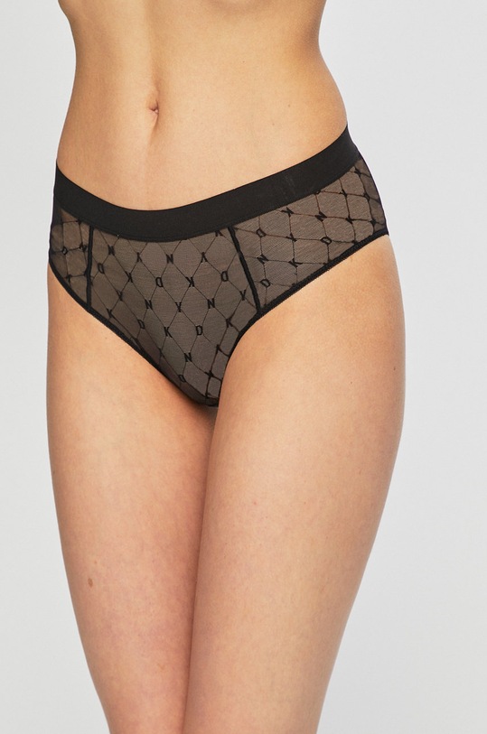 Dkny - Nohavičky priesvitný čierna DK6000
