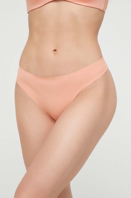 Dkny Стринги трикотаж оранжевый DK5026