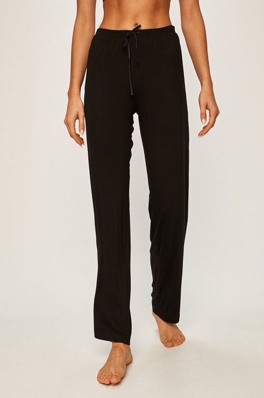 Dkny pantaloni da pigiama fondi nero YI2719330