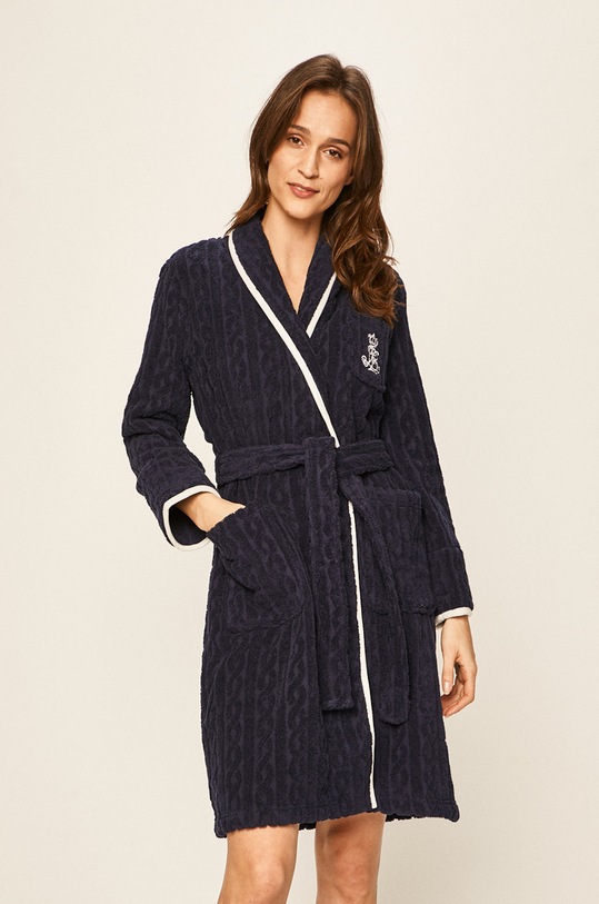 Lauren Ralph Lauren - Halat bumbac bleumarin ILN41641