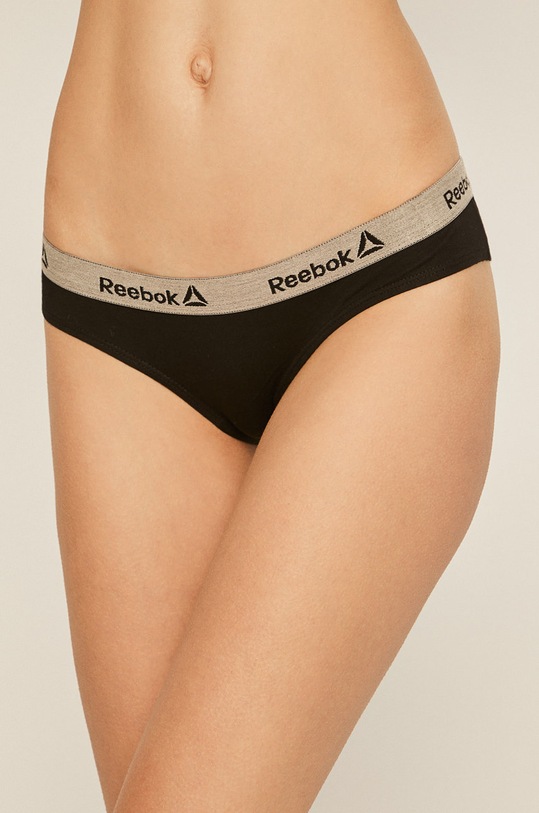 Reebok - Figi (2-pack) F9430 wzorzyste czarny F9430