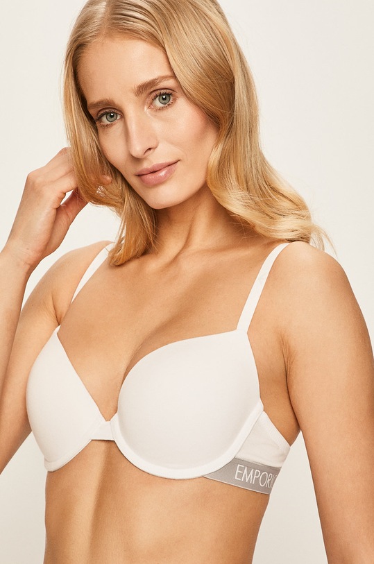 Emporio Armani - Biustonosz 164394.CC318 dzianina biały 164394.CC318