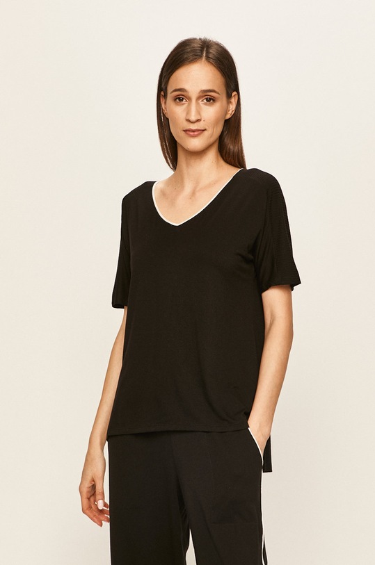 Dkny - Tricou de pijama munte negru YI2419330