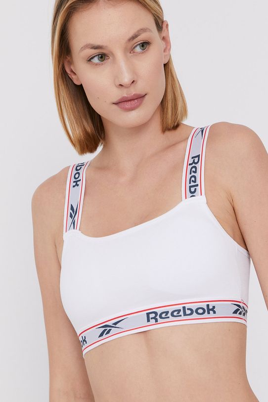 Reebok - Športová podprsenka U4.C9482 bez kostíc biela U4.C9482
