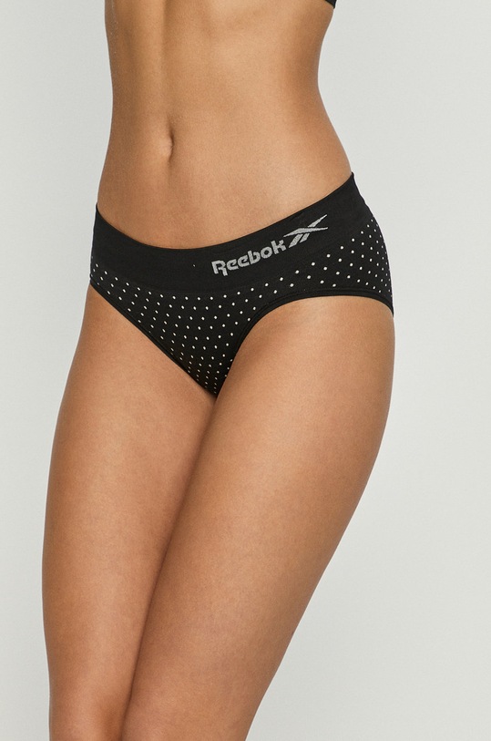 Reebok - Kalhotky (2-pack) U4.F9554 hladký černá U4.F9554