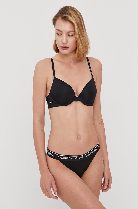 Ρούχα Calvin Klein Underwear - Brazilian στρινγκ CK One 000QF5834E μαύρο