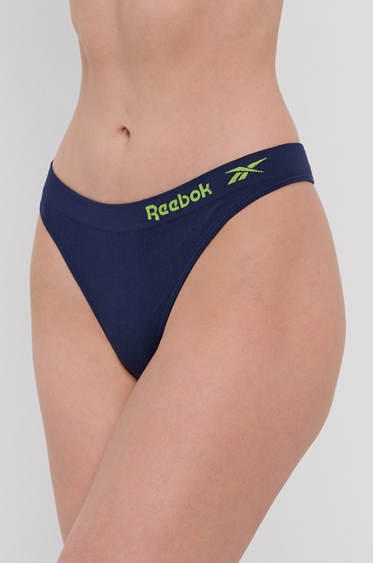 Reebok Stringi (3-pack) F9603 dzianina granatowy F9603