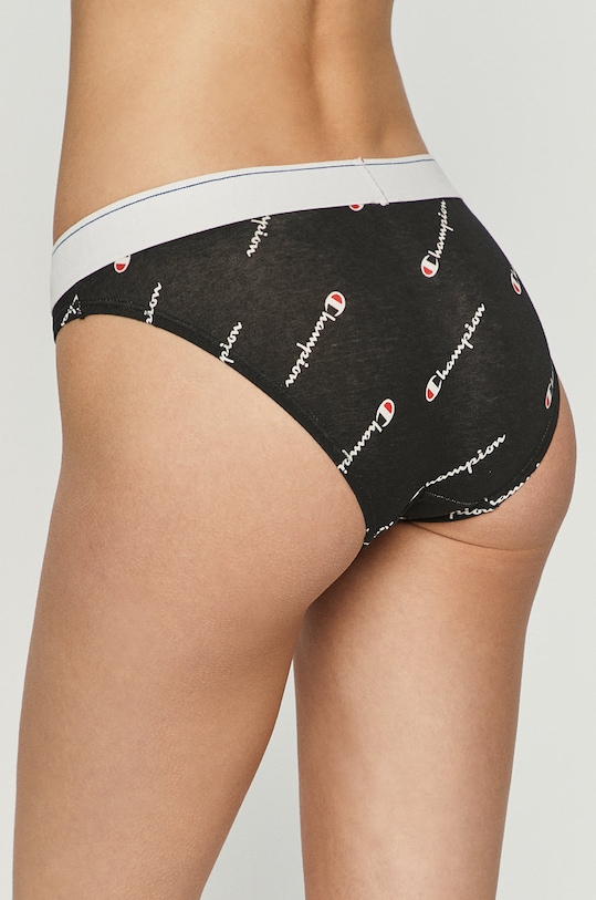 Odzież Champion - Figi (2-pack) Y0AB1 Y0AB1 czarny