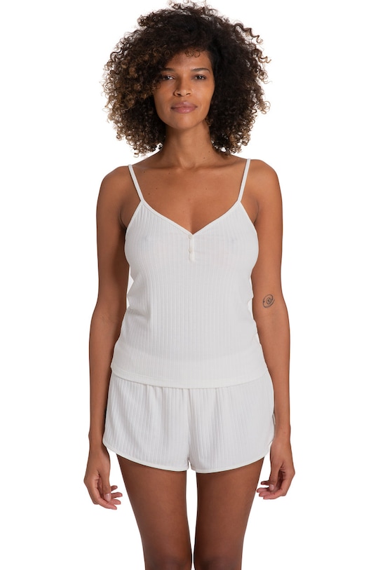 Dorina Piżama dzianina beżowy D000296MO003.IV0001