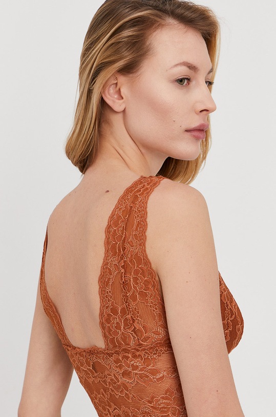 Pieces Biustonosz 17096003 brązowy AA00