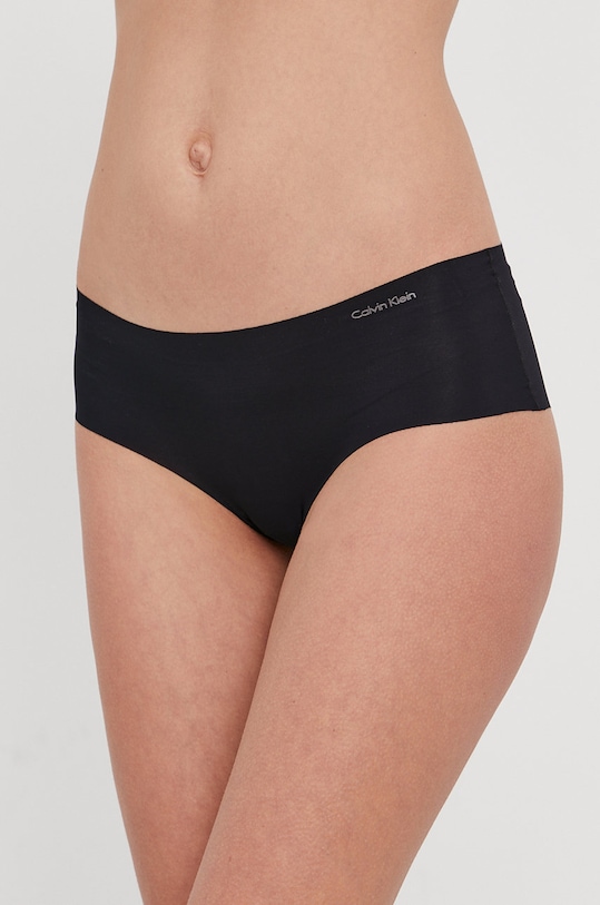 Труси Calvin Klein Underwear трикотаж чорний 0000D3429E.NOS