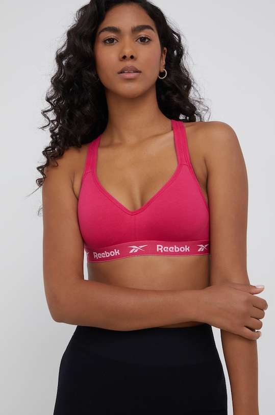 Odzież Reebok Biustonosz U4.F9667 U4.F9667 różowy